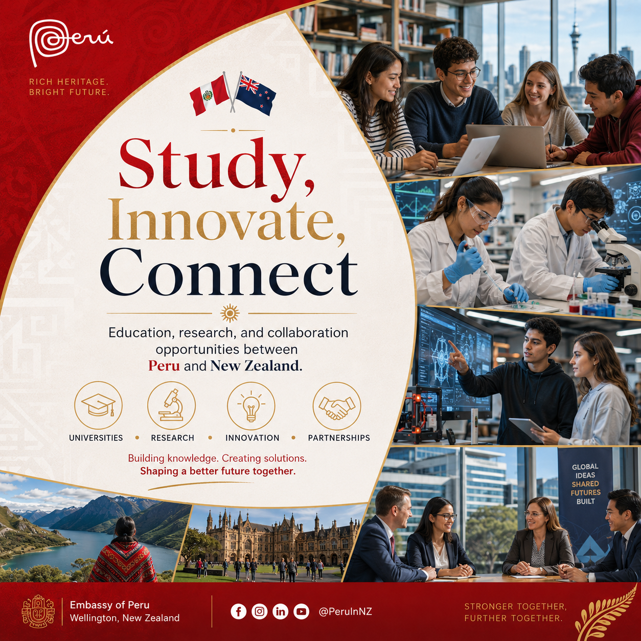 Peru New Zealand innovation and culture networking event